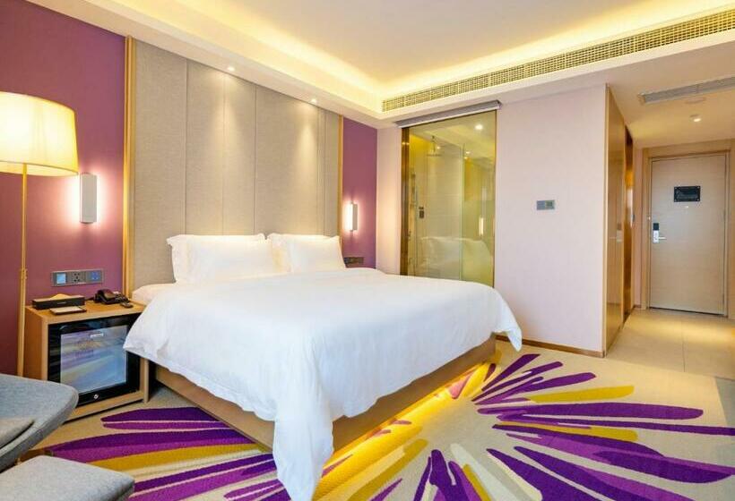 غرفة ديلوكس سرير كينج, Lavande Hotel Luzhou Lufu Wanfu Daduhui