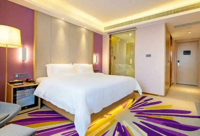 キングサイズベッドのデラックスルーム, Lavande Hotel Luzhou Lufu Wanfu Daduhui