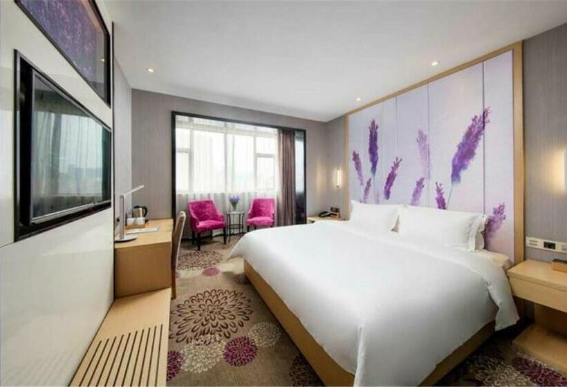 キングサイズベッドのデラックスルーム, Lavande Hotel Neijiang Hanan Avenue