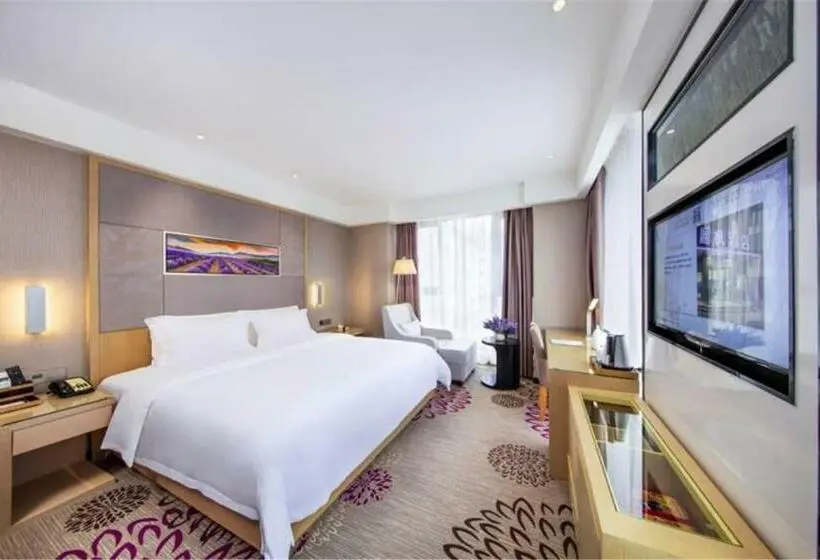 キングサイズベッドのデラックスルーム, Lavande Hotel Neijiang Hanan Avenue
