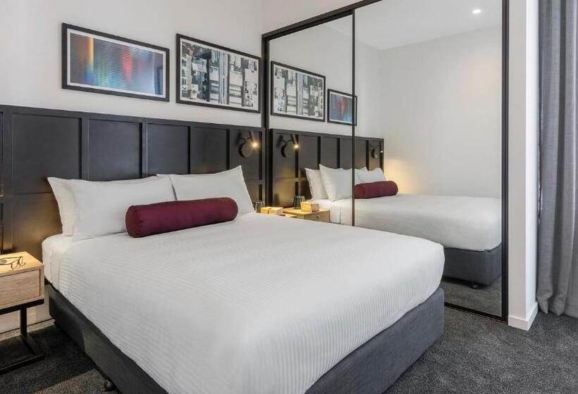 침실 2개 스위트, Avani Melbourne Box Hill Residences