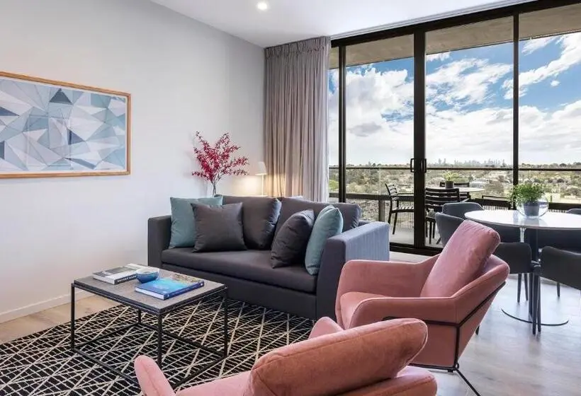エクゼクティブスイート２ベッドルーム, Avani Melbourne Box Hill Residences
