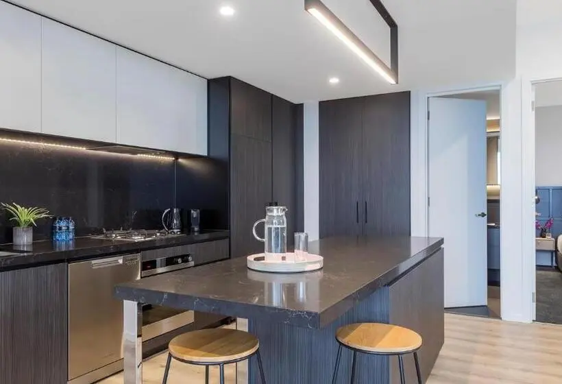 エクゼクティブスイート２ベッドルーム, Avani Melbourne Box Hill Residences