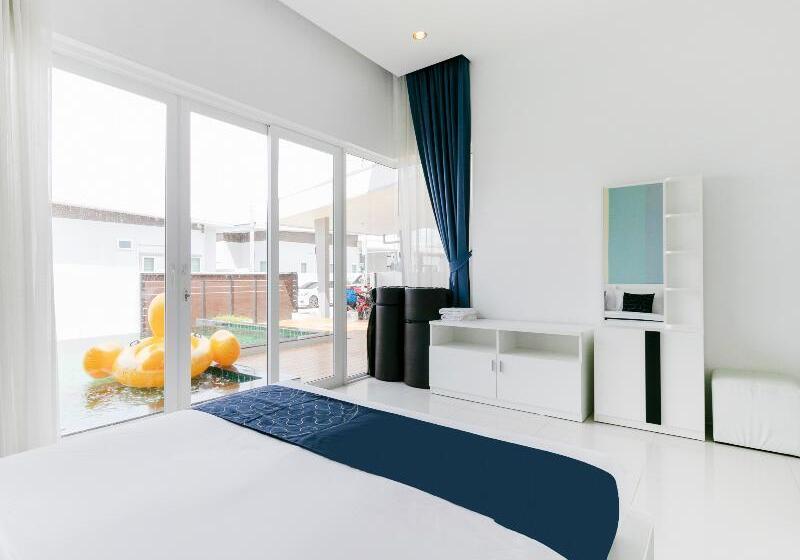 Villa 1 Camera da Letto, Capital O 1009 Leleaf Valley Pool Villa Resort Hua Hin