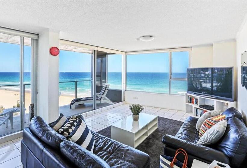 침실 2개 아파트, One The Esplanade Apartments On Surfers Paradise