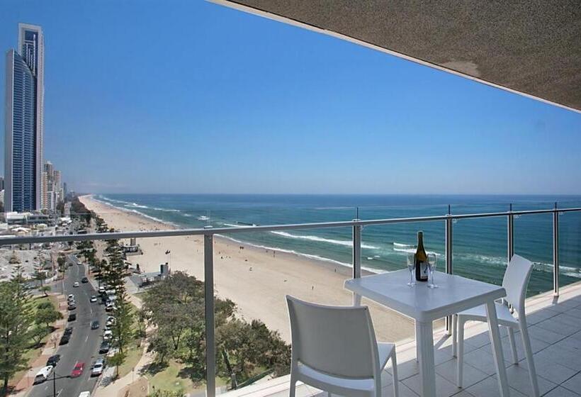 침실 1개 디럭스 아파트, One The Esplanade Apartments On Surfers Paradise