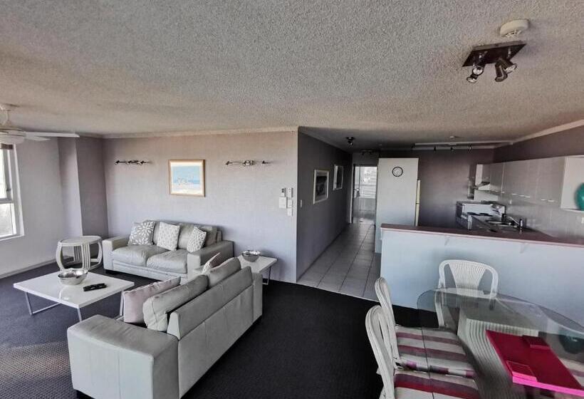 شقة إقتصادية غرفتين نوم, One The Esplanade Apartments On Surfers Paradise
