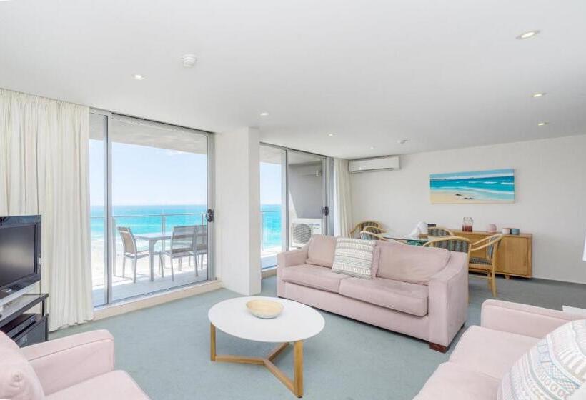 침실 2개 아파트, One The Esplanade Apartments On Surfers Paradise