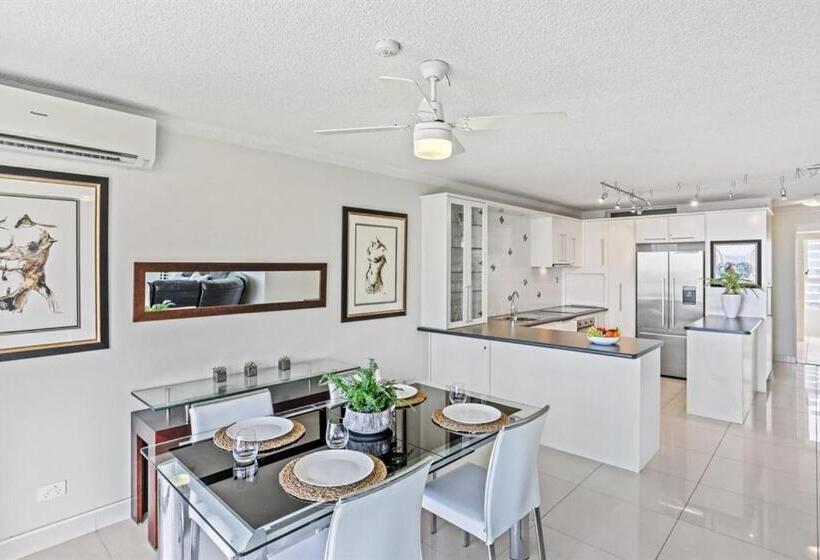 شقة ديلوكس غرفتين نوم, One The Esplanade Apartments On Surfers Paradise
