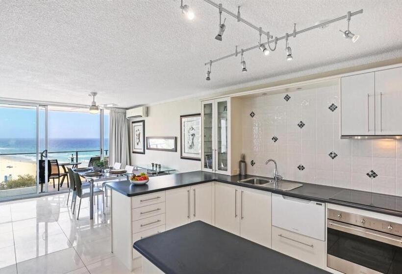 شقة ديلوكس غرفتين نوم, One The Esplanade Apartments On Surfers Paradise