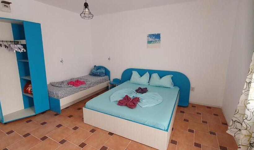 اتاق استاندارد با تراس, Hostel Delfinul Albastru