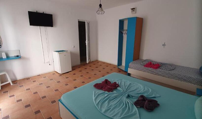 اتاق استاندارد با تراس, Hostel Delfinul Albastru