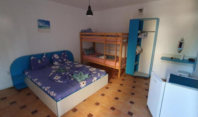 اتاق استاندارد با تراس, Hostel Delfinul Albastru