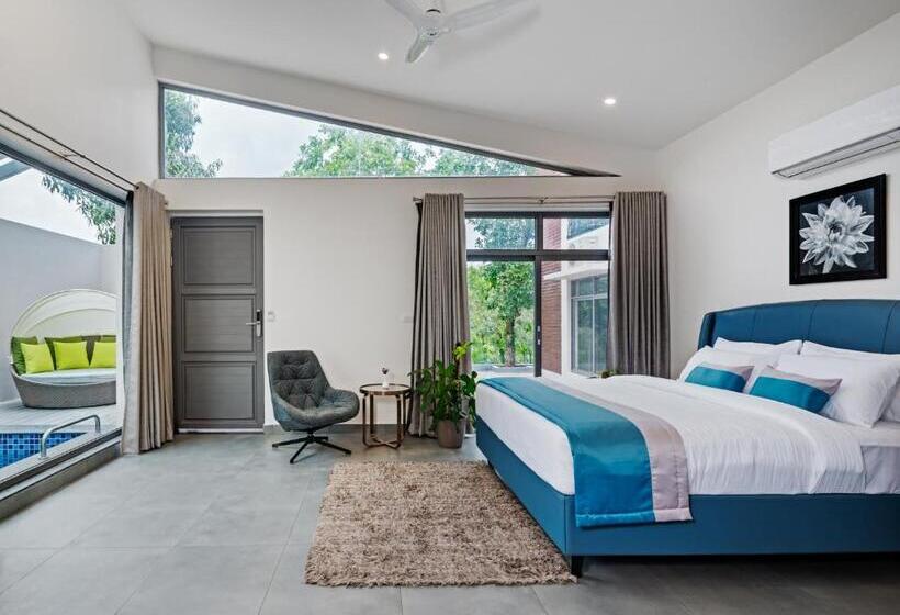 ویلای یک اتاق خوابه با استخر شنا, Vismita County