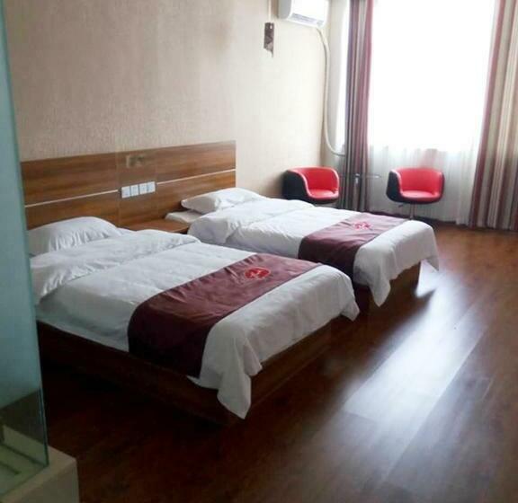 غرفة عائلية, Thank Inn Chain Hotel Hebei Cangzhou Dongwaihuan International Hardware Plaza