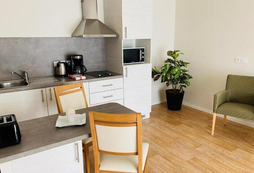 침실 2개 아파트, Domitys Les Portes De L Atlantique