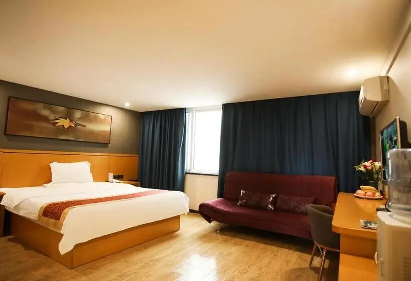 キングサイズベッドのスタンダードルーム, 7days Inn Xuzhou Xinyi Shifu Road