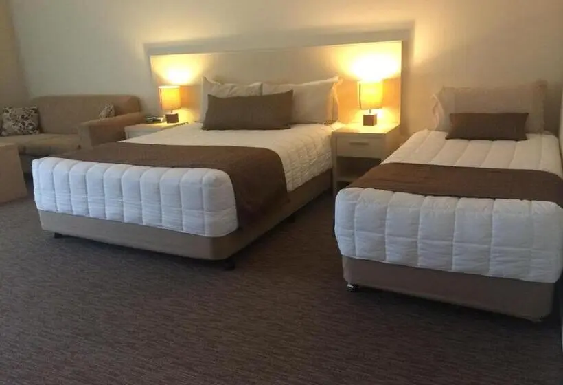 バルコニー付きデラックスルーム, Acacia Motor Lodge