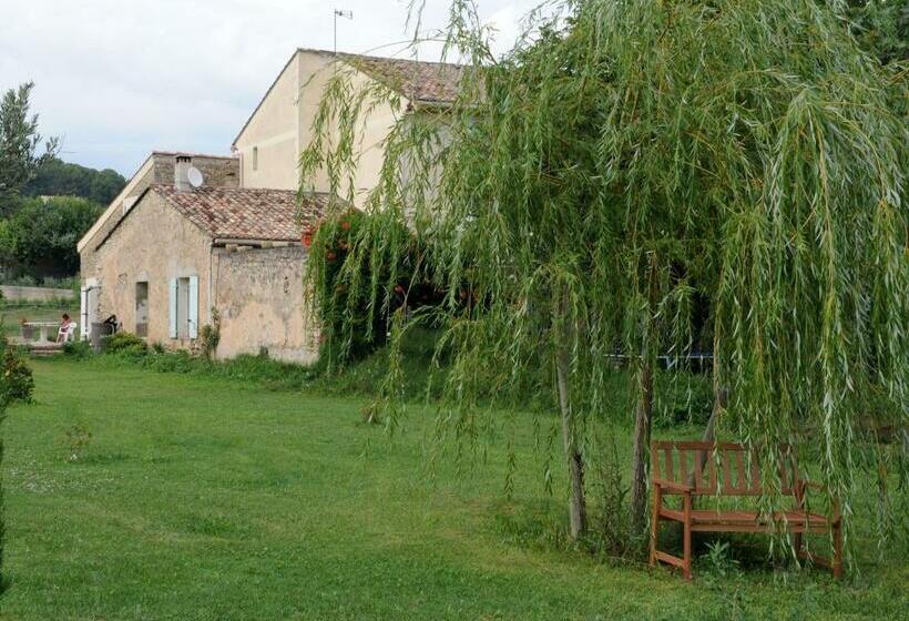 חדר לארבעה סטנדרטי עם נוף לגינה, B&b L Escale