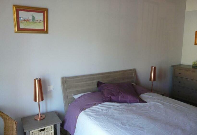 חדר לארבעה סטנדרטי עם נוף לגינה, B&b L Escale