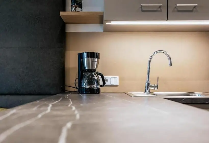テラス付き１ベッドルームアパートメント, Margun   Apartments & Panoramarooms