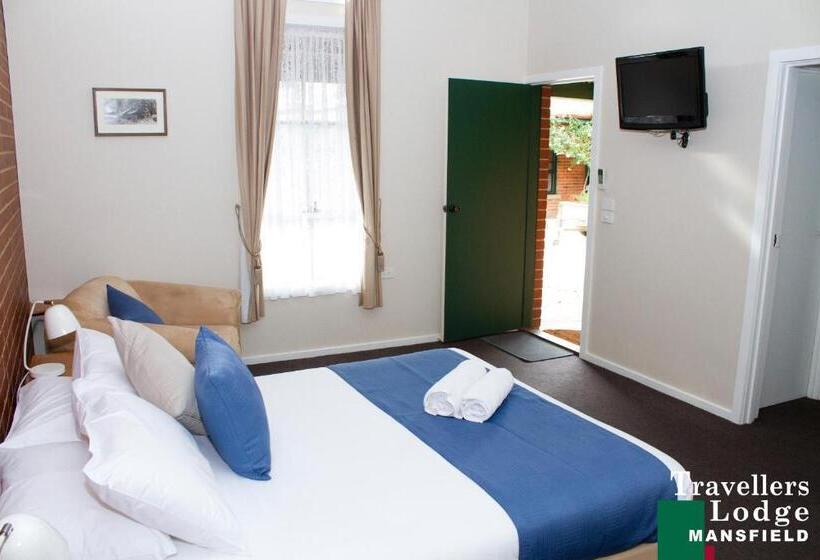 패밀리 룸 공용 욕실, Mansfield Travellers Lodge