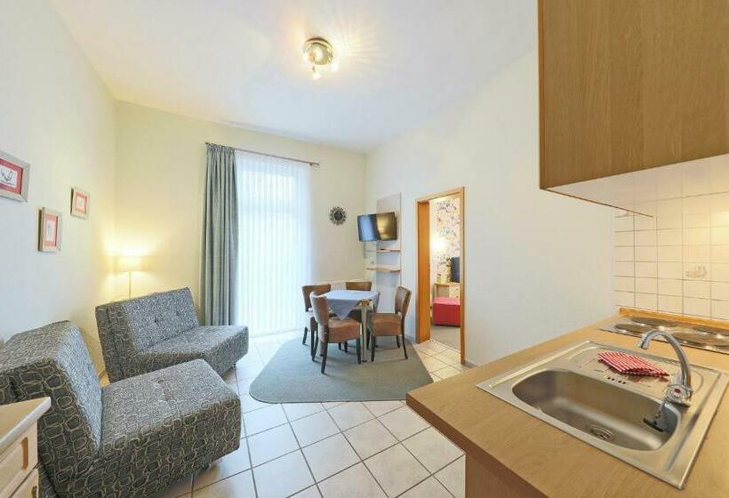 Апартаменты 1 Спальня с Террасой, Ruhwarder Mühle