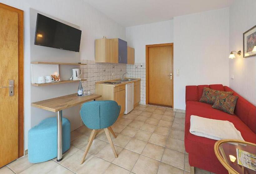 Апартаменты 1 Спальня с Террасой, Ruhwarder Mühle