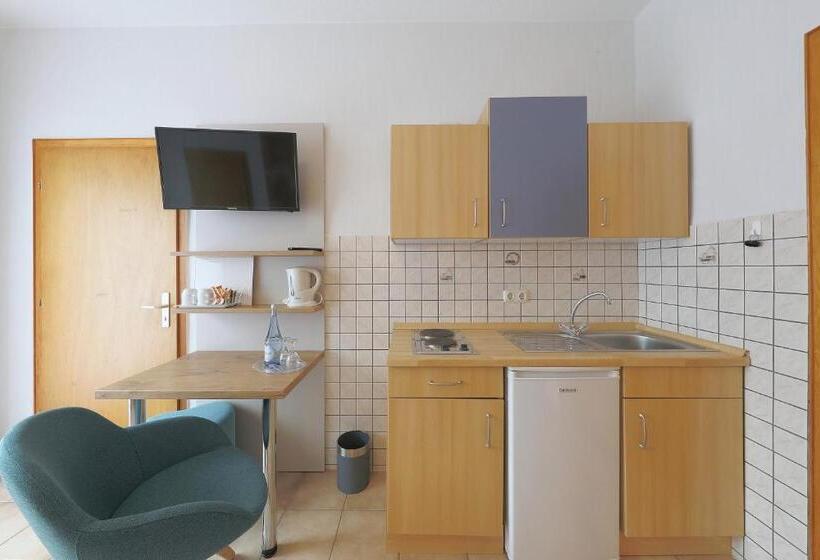 Апартаменты 1 Спальня с Террасой, Ruhwarder Mühle