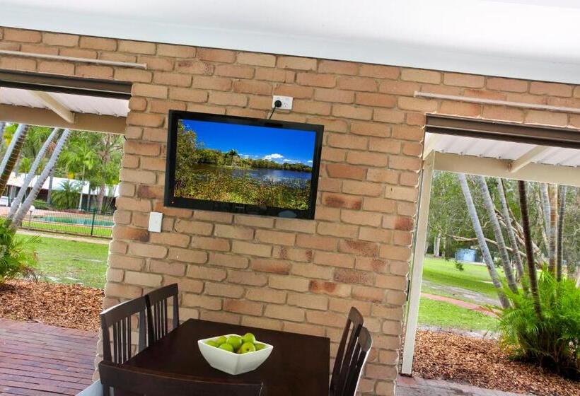 침실 1개 풀장 전망 아파트, Big4 Noosa North Shore