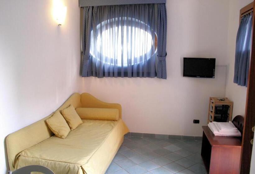 带1个卧室带花园景观的公寓, Locanda Dei Trecento