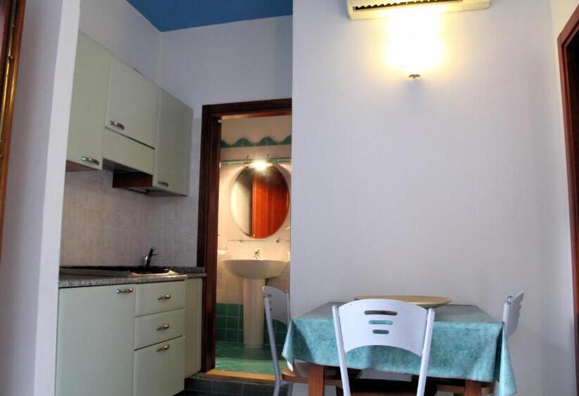 带1个卧室带花园景观的公寓, Locanda Dei Trecento