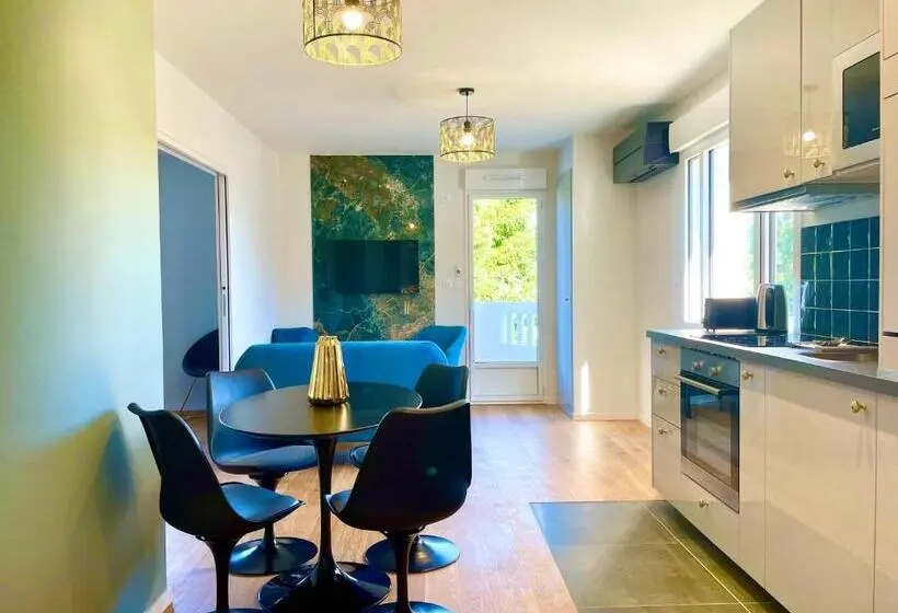 テラス付き1ベッドルームアパートメント, Villa Elisa M