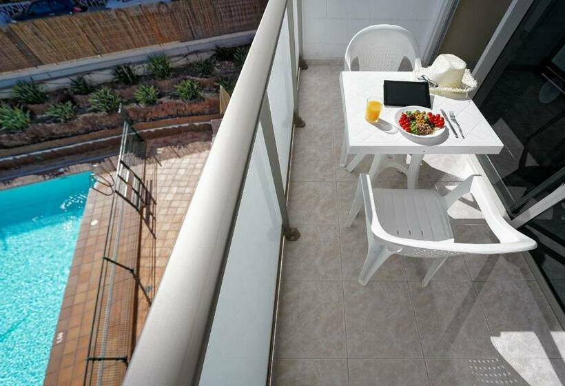 带1个卧室带泳池的公寓, Apartamentos Strelitzias