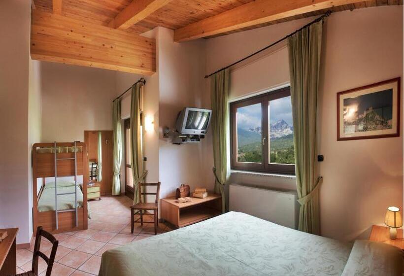 スタンダード4人部屋, La Colletta