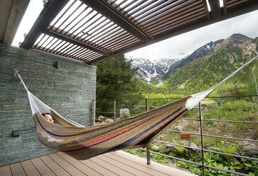 اتاق استاندارد با بالکن, Kamikouchi Hotel Shirakabaso