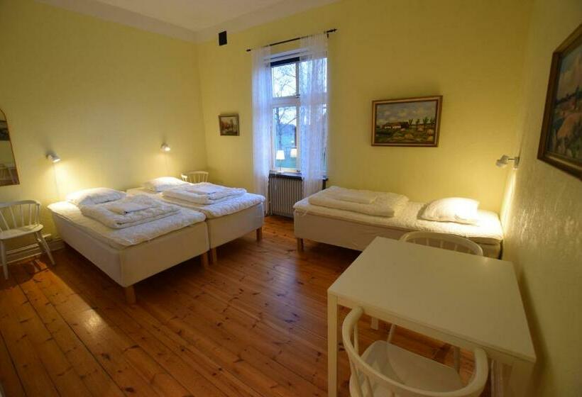 标准三人间共用浴室, Bläsinge Gård Kullabygden