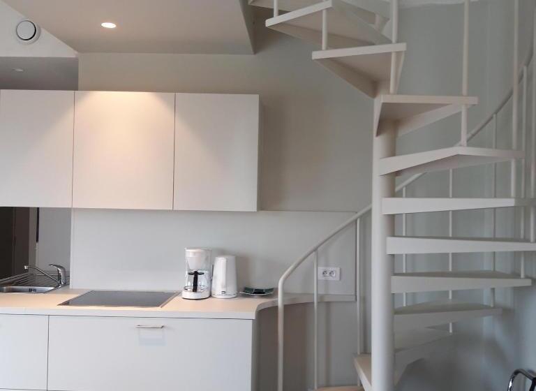 סטודיו סטנדרט עם מרפסת, B&b 't Hof Van Spiere