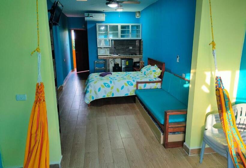 غرفة ديلوكس مطلّة علي البحر, Hosteria Mar De Plata