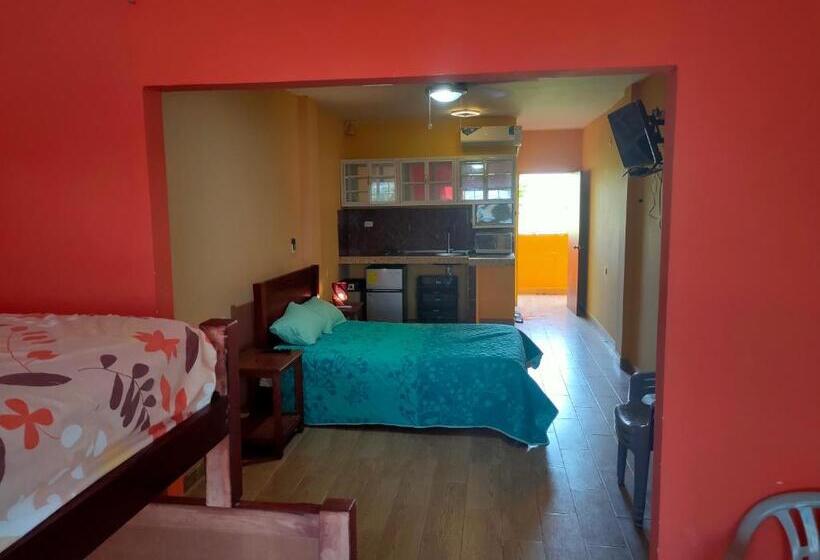 غرفة ديلوكس ثلاثية مطلة على البحر, Hosteria Mar De Plata