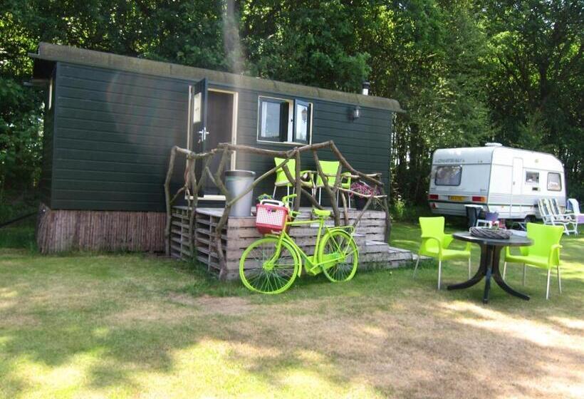 בית, חדר שינה 1, Pipowagen Minicamping De Linde