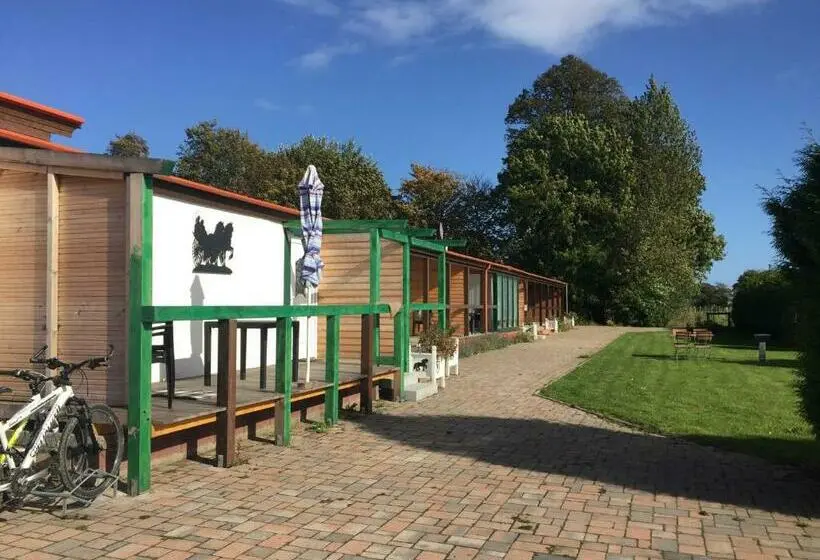 テラス付き1ベッドルームアパートメント, Ferienhaus 3 _ Ferien Im Gutspark
