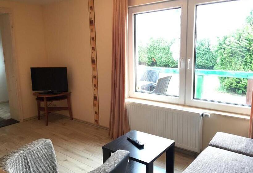 Апартаменты 1 Спальня с Террасой, Ferienhaus 3 _ Ferien Im Gutspark
