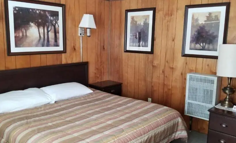 キングサイズベッドのスタンダードルーム, The Whispering Elms Motel