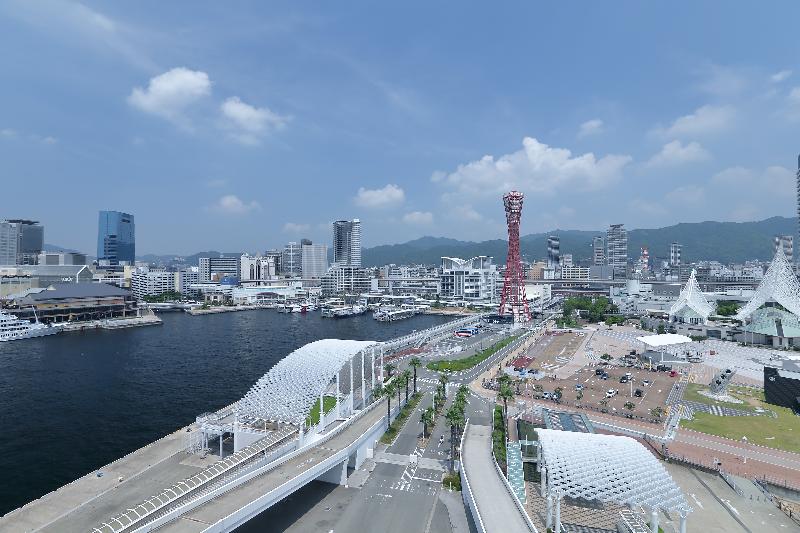 带大床的标准间, Kobe Meriken Park Oriental