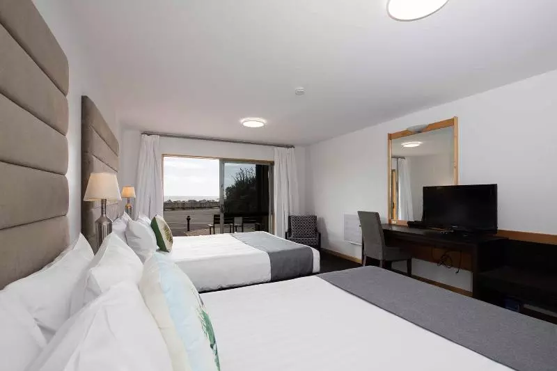 オーシャンビュースタンダードルームバルコニー付き, Scenic Hotel Punakaiki