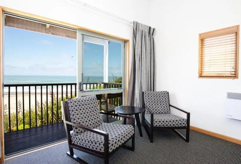 オーシャンビュースタンダードルームバルコニー付き, Scenic Hotel Punakaiki