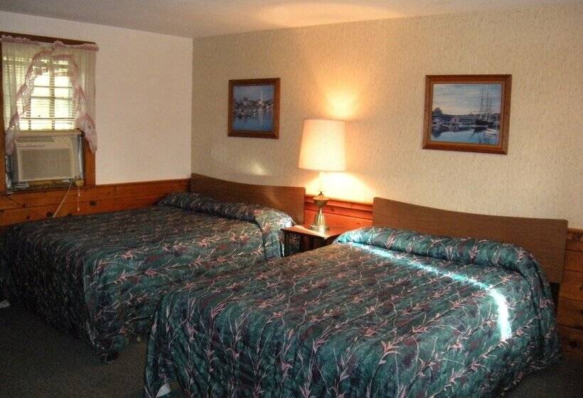 스탠다드 룸 더블 침대 2개, Bass River Motel