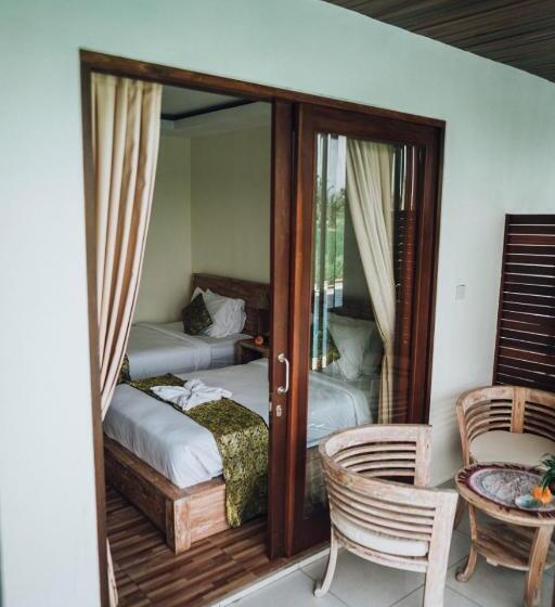 חדר סטנדרט נוף לבריכה, The Sawah Resort & Villa