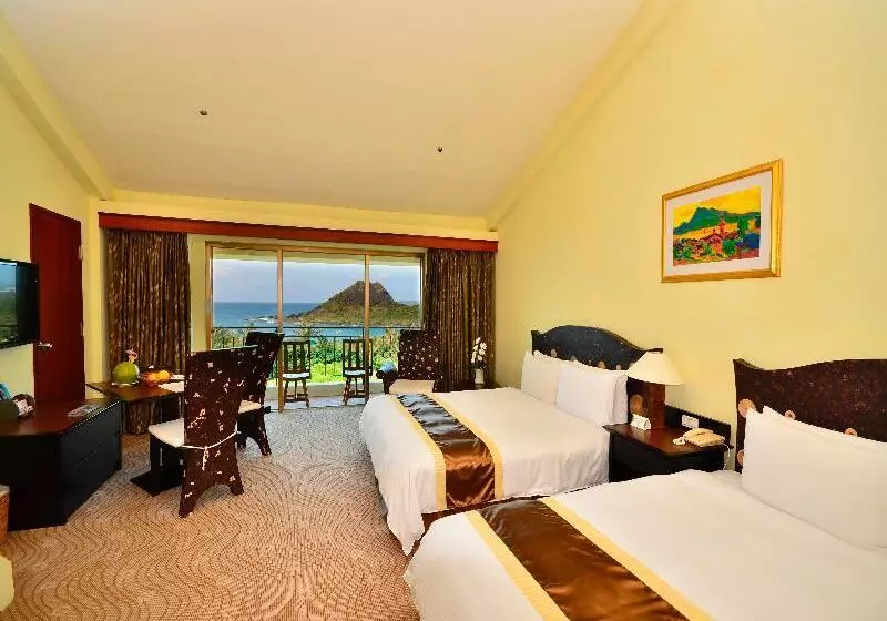 اتاق اجرایی با چشم‌انداز دریا, Howard Beach Resort Kenting